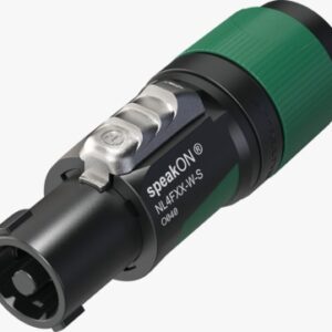 Neutrik NL4FXX-W-S – Conector speakON® de 4 Polos (Série XX)